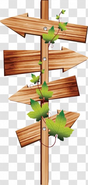 Vector Graphics Adobe Photoshop Illustration Image - Plant - Arrow Sign Wooden Transparent PNG