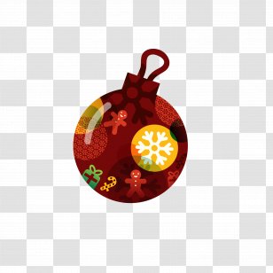 Christmas Card Euclidean Vector Illustration - Greeting - Bomb Transparent PNG