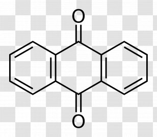 Anthraquinone Anthracene Derivative Dye Isomer - Line Art Transparent PNG