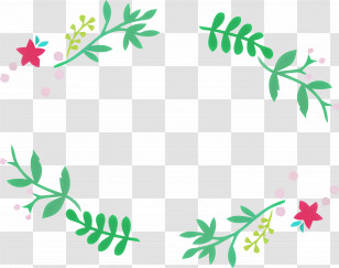 Floral Design Transparent PNG