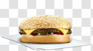 Cheeseburger Whopper Taco Buffalo Burger Quesadilla - Restaurant Food Item Transparent PNG
