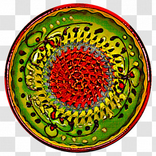 Circle Plate Dishware Platter Tableware Transparent PNG