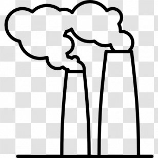 Industrial Chimneys Factory Industry Building Clip Art Transparent PNG