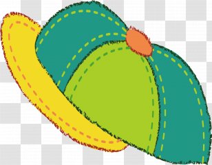 Baseball Cap Cartoon - Headgear - Element Transparent PNG