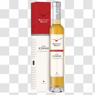 Ice Wine Liqueur White Vidal Blanc - Alcoholic Beverage Transparent PNG