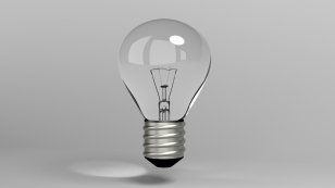 Lighting Incandescent Light Bulb - Watercolor Transparent PNG