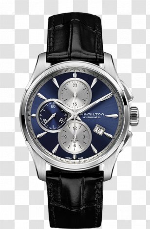 Fender Jazzmaster Hamilton Watch Company Chronograph Strap - Accessory - Watches Male Table Mechanical Blue Transparent PNG