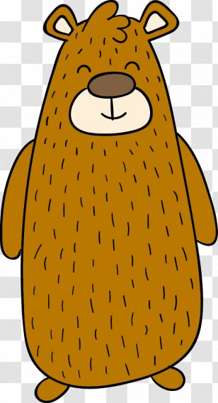 Bear Giant Panda Cartoon Clip Art - Heart - Vector Cute Khaki Transparent PNG