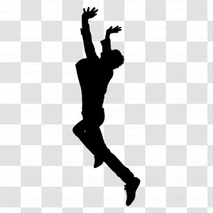 Black & White - Happy - M Font Silhouette Line H&M Transparent PNG