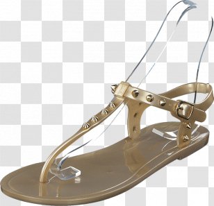 Sandal Slipper Footwear Shoe Boot - Beige Transparent PNG