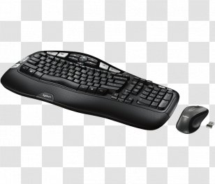 Computer Keyboard Mouse Laptop Logitech Unifying Receiver - Laser - Soft Curve Transparent PNG