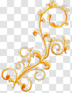 Yellow Orange Text Clip Art - Jewellery Transparent PNG