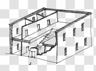 Architecture Engineering Sketch - Black And White - Design Transparent PNG