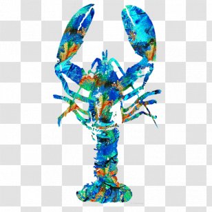 American Lobster Watercolor Painting Art Printmaking Transparent PNG
