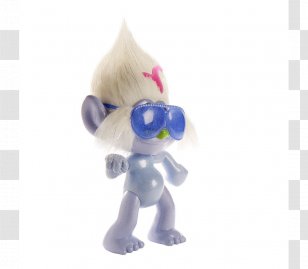 Guy Diamond Troll Doll Toy - Hasbro - Trolls Transparent PNG