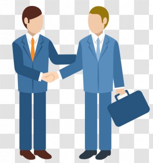 Meeting Businessperson Clip Art - Standing Transparent PNG