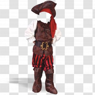 Costume Infant Child Toddler Boy - Silhouette - Pirate Transparent PNG