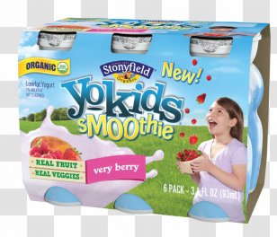 Smoothie Organic Food Stonyfield Farm, Inc. Yoghurt Strawberry - Flavor - Banana Smoothies Transparent PNG