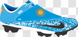 Argentina National Football Team T-shirt Cleat Boot - Synthetic Rubber Transparent PNG