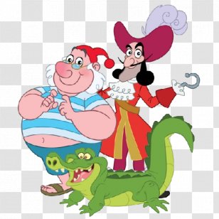 Captain Hook Peter Pan Smee Neverland Disney Jake And The Never Land Pirates: Yo Ho! Let's Go! - Pirates Transparent PNG