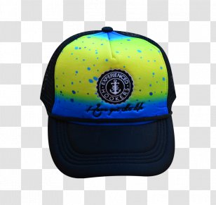 Baseball Cap Mahi-mahi Trucker Hat Fishing Blue Moon - Yellow Transparent PNG
