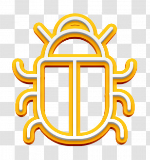 Cyber Icon Bug Icon Antivirus Icon Transparent PNG