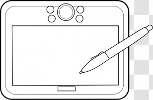 IPad Laptop Digital Writing & Graphics Tablets Clip Art - Computer - Scissors Graphic Transparent PNG