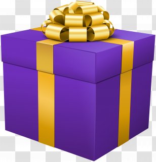 Box Gift Clip Art - Packaging And Labeling - Purple Image Transparent PNG