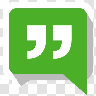 Google Hangouts - Trademark - Hangout Transparent PNG