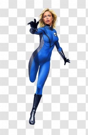 Supergirl Invisible Woman Fantastic Four - Cartoon - Image Transparent PNG