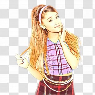 Hair Plaid Audio Equipment Blond Pattern - Ear Pink Transparent PNG