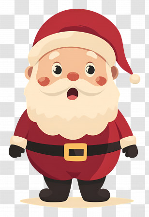 Santa Claus - Cartoon Santa Claus Illustration For Christmas Transparent PNG