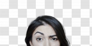 Eyebrow Hair Coloring Eyelash Forehead - Silhouette - Eye Transparent PNG