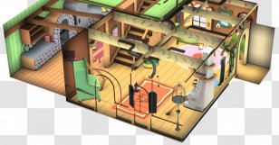 Fluttershy Interior Design Services Cottage House Ponyville - Applejack Equestria Girls Sfm Model Transparent PNG