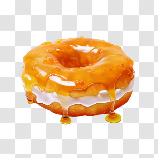 Donut
 - Honey Glazed Donut Illustration Transparent PNG