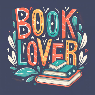 Book Lover - Artistic Book Lover Poster With Typography Transparent PNG