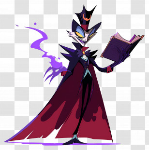 Stolas - Villain Character With Magic Book Transparent PNG