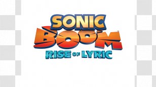 Sonic Boom: Fire & Ice The Hedgehog Rise Of Lyric Video Game - Boom - Television Show Transparent PNG
