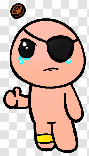 The Binding Of Isaac: Afterbirth Plus Fan Art Clip Game - Pink - Willingness Cartoon Isaac Transparent PNG