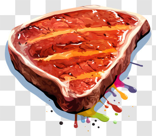 Steak - Grilled Steak Illustration Transparent PNG