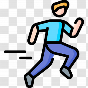 Running Man - Running Person For Fitness Enthusiasts Transparent PNG