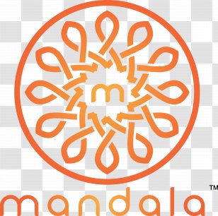 Oeko-Tex Business Organization Textile - Orange - Mandala Square Transparent PNG