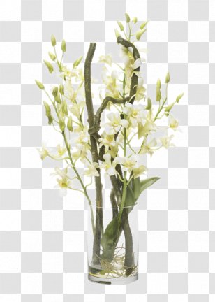 Floral Design Vase Flower Software - Floristry - Soft White Flowers Decoration Installation Transparent PNG