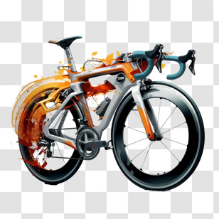 Bike - Modern Racing Bicycle Transparent PNG