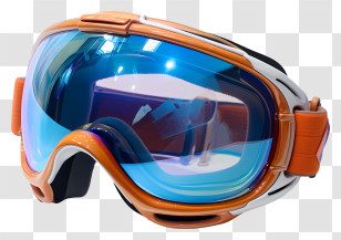 Ski Goggles - Modern Ski Goggles For Winter Adventures Transparent PNG
