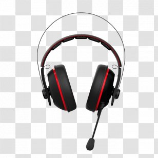 Headphones ASUS Cerberus Arctic Headset ROG Centurion Video - Audio - Gaming Red Transparent PNG