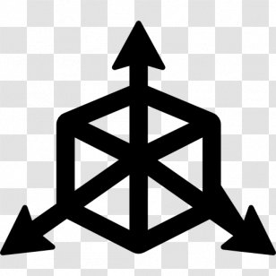 Black And White Star Symbol - Symmetry - Monochrome Photography Transparent PNG