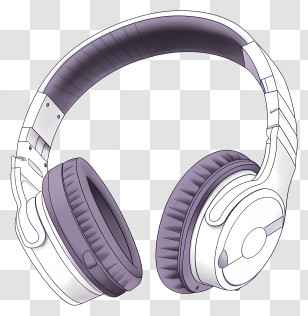 Headphones - Modern Headphones For Music Listening Transparent PNG