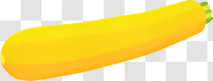 Food Elements - Yellow Zucchini Illustration Transparent PNG