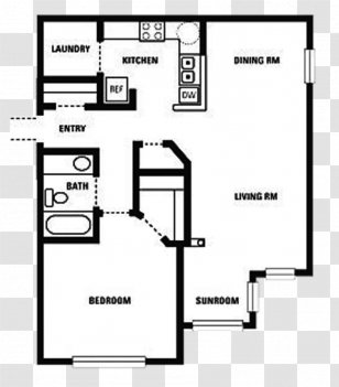 Floor Plan Bedroom Bathroom Apartment House Transparent PNG